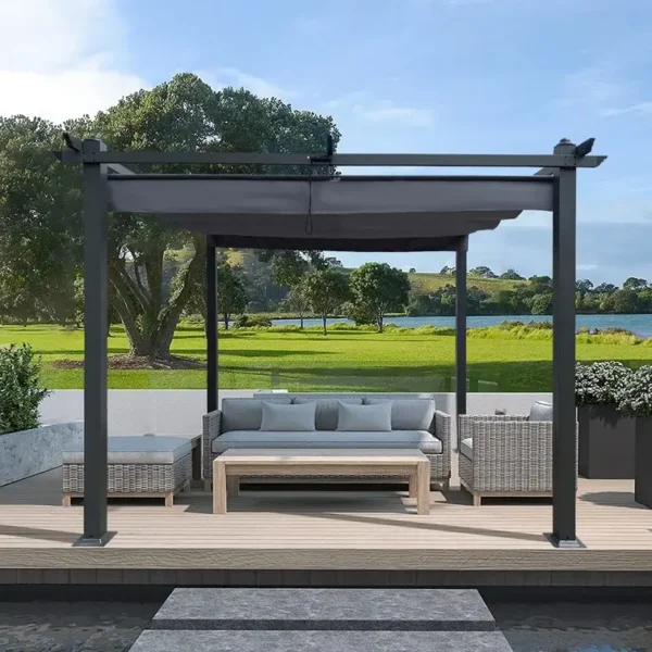 aiapaviljon pergola 3x4 m