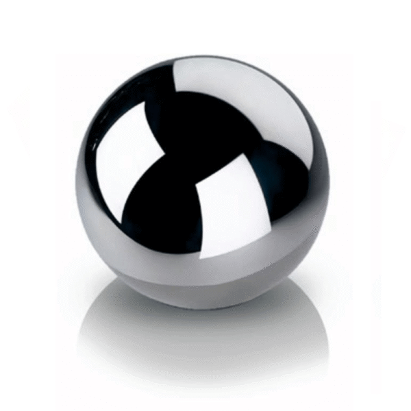 peilipallo – kromi hopea roikkuu