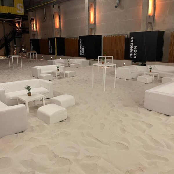 teras beach üritus, diivanid