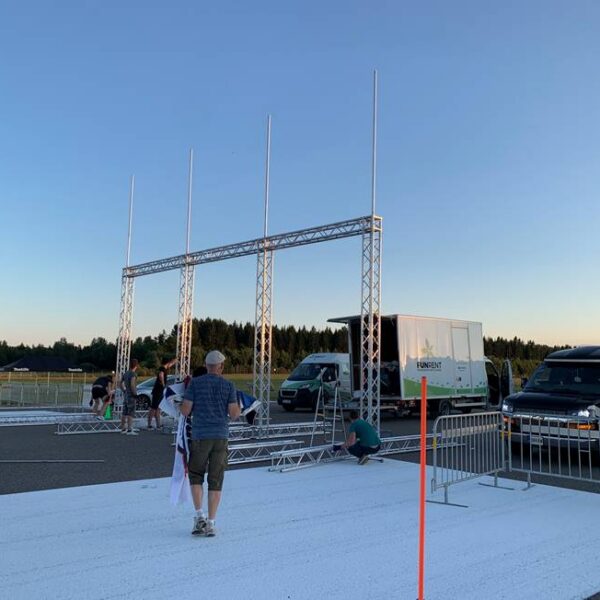 trussist väravad ja stardipunktid