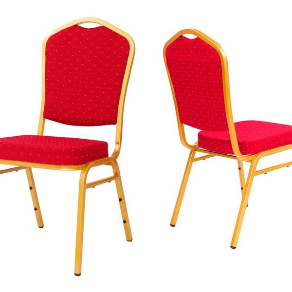 Banketitool- kuldne- punane