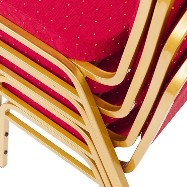 Banketitool- kuldne- punane