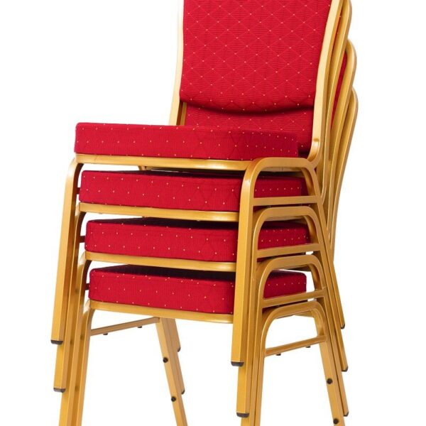 Banketitool- kuldne- punane