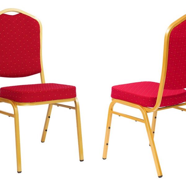 Banketitool- kuldne- punane