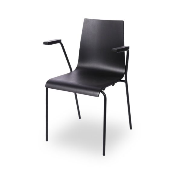 konverentsitool käetoega must must