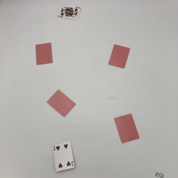 rippuvad mängukaardid “joker”