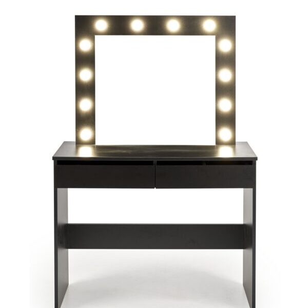 must meigilaud peegli ja valgustusega