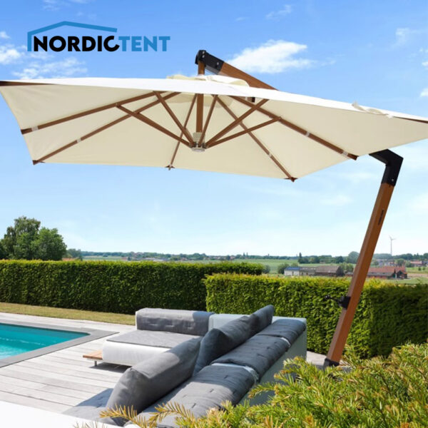 külgpostiga päikesevari 3x4m nordictent capri sa