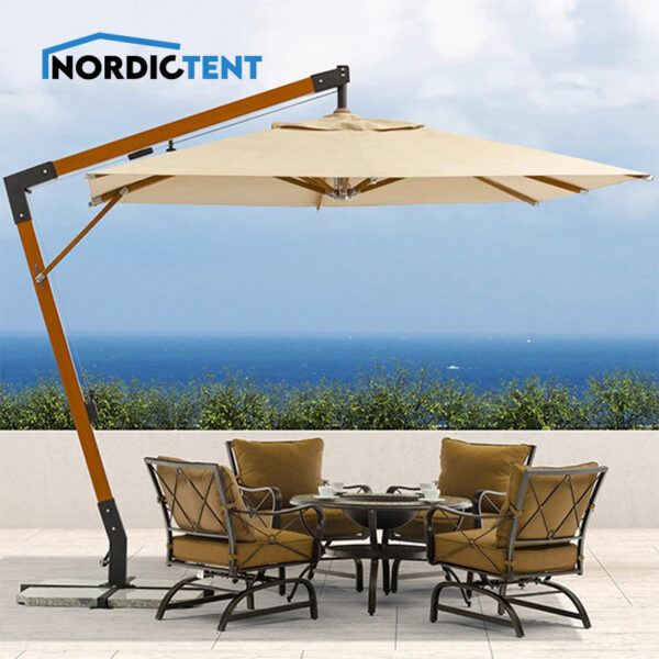 külgpostiga päikesevari 3x4m nordictent capri sa