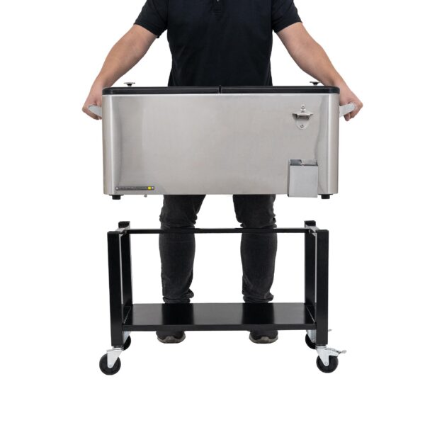 permasteel 75,7l ratastel cooler