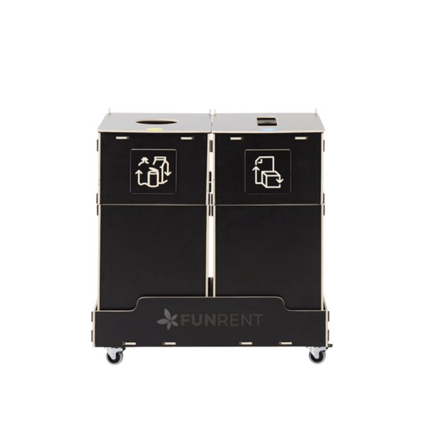 prügisorteerimisjaam alusel 2x90l