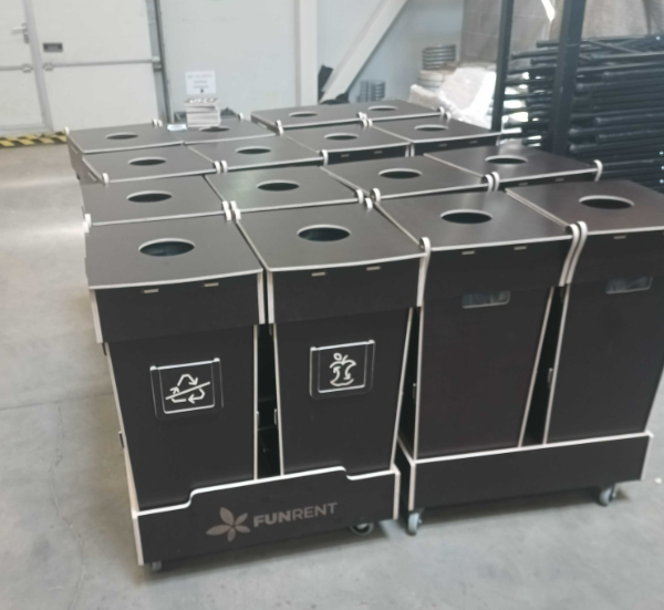prügisorteerimisjaam alusel 2x90l