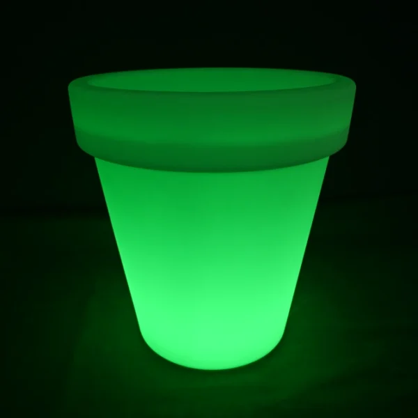 suur led lillepott ⌀75cmxh80cm päikesepatareiga