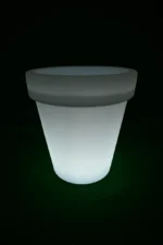 suur led lillepott ⌀75cmxh80cm päikesepatareiga