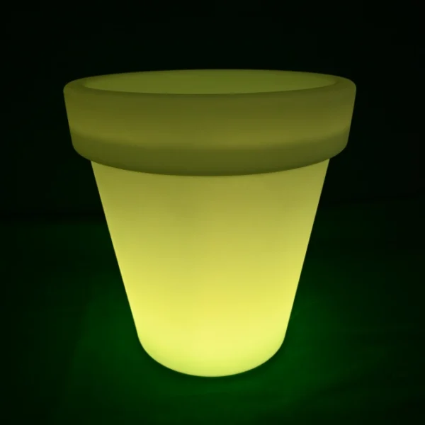 suur led lillepott ⌀75cmxh80cm päikesepatareiga