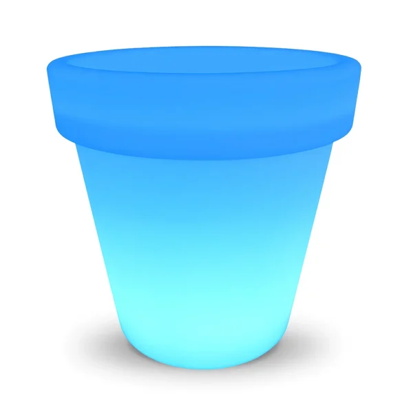 suur led lillepott päikesepatareiga