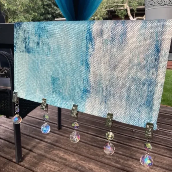 laudlina hoidja pärlitega