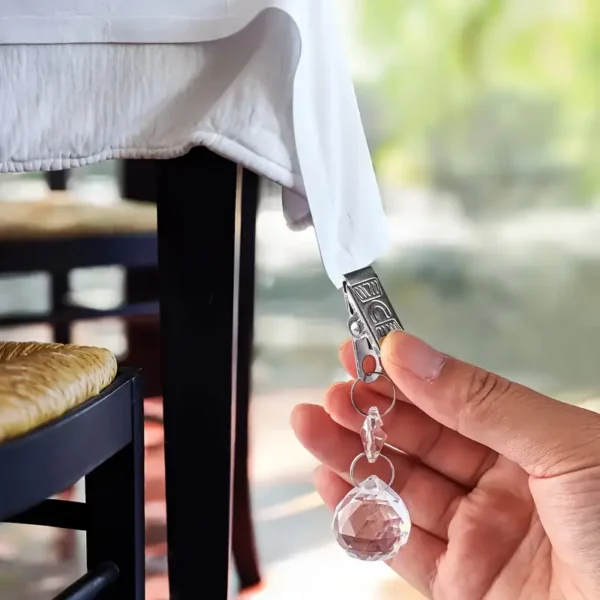 laudlina hoidja pärlitega