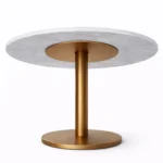 marmorplaadiga laud q110cm