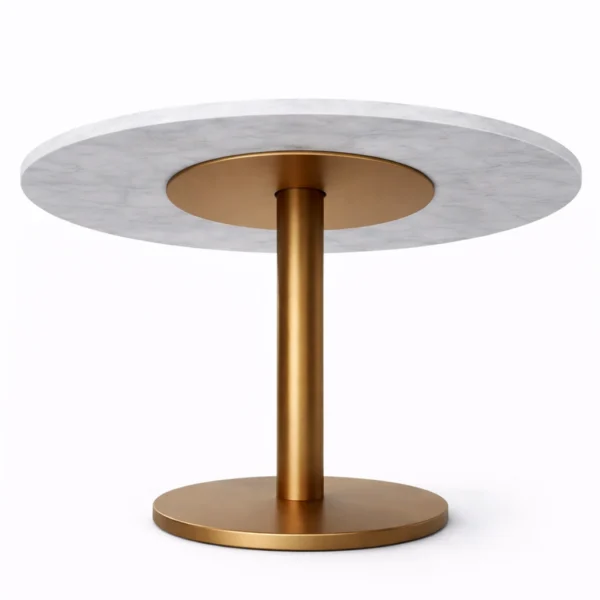 marmorplaadiga laud q110cm