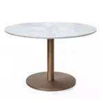 marmorplaadiga laud q110cm