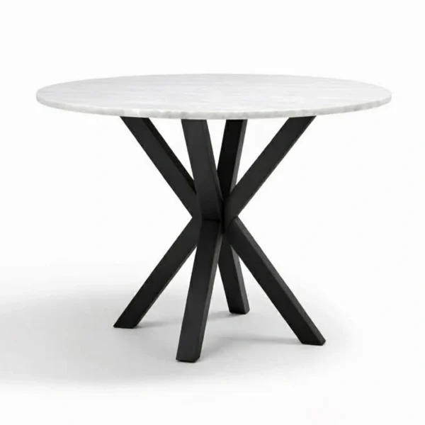 marmorplaadiga laud q 110cm