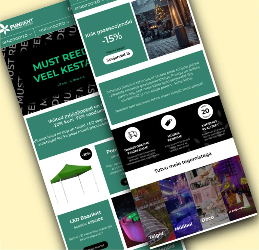 uudiskirjaga liitumine