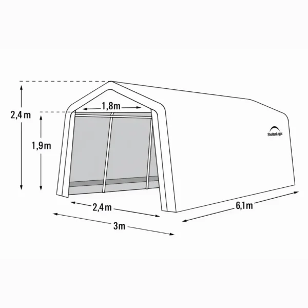 autotelk hall 3,0x6,1 m