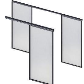 Ühe lehega + kahe lehega lükanduks