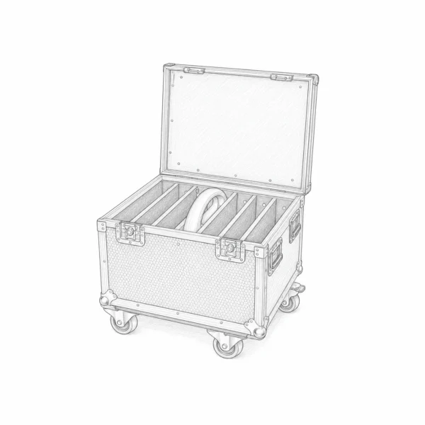 Transpordikast raskustele 15kg – mahutab 4tk