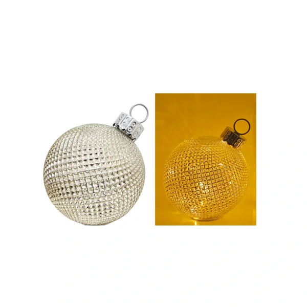 led jõulukuul hõbe