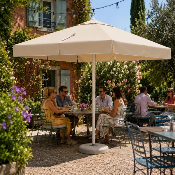 keskpostiga päikesevari parasol easy up 2x2m