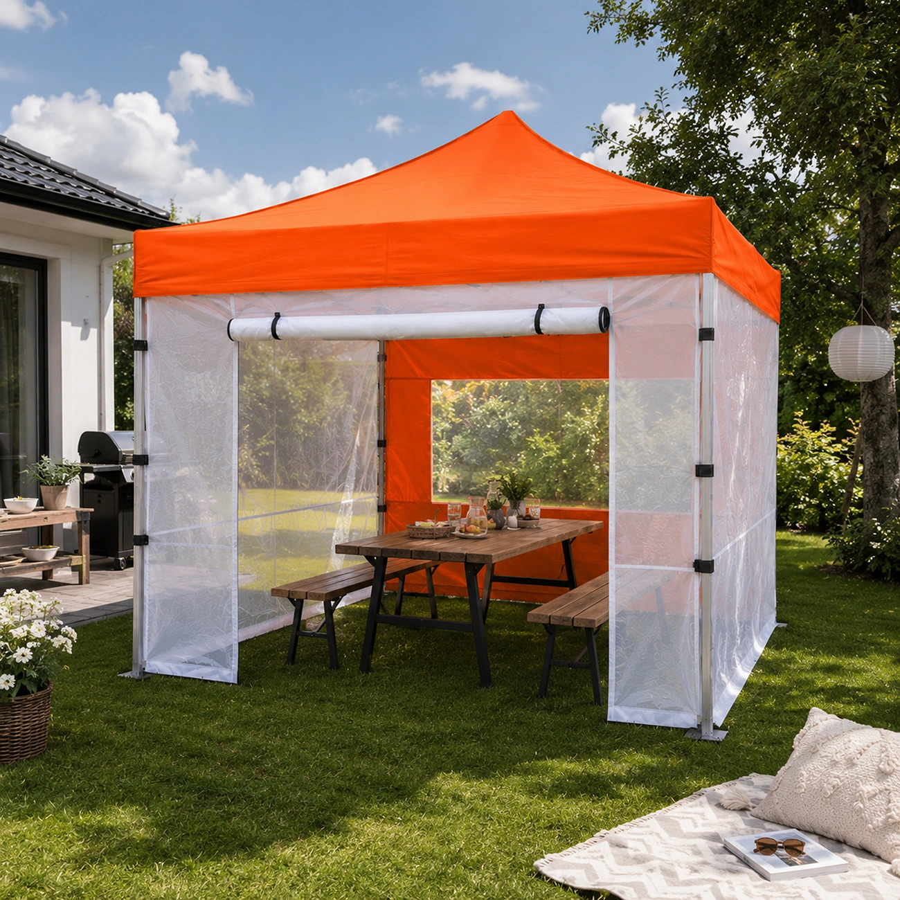 Pop up telk 3x3m võrkseintega