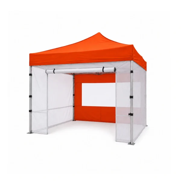 pop up telk 3x3m oranž seintega