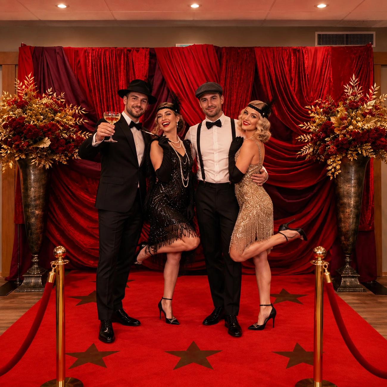Fotosein Punane Gatsby