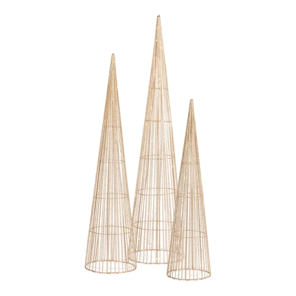 led koonus kuldne 80 120cm