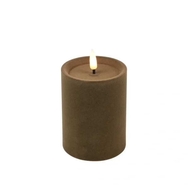 led küünal lyon taupe s, m, l 10cm