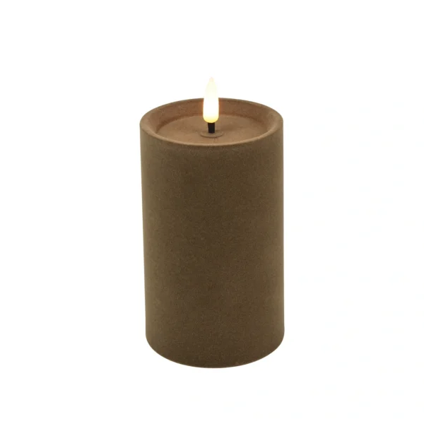 led küünal lyon taupe s, m, l 10cm